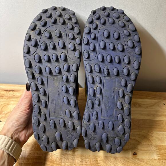 Off-White Odsy-1000 Trail Sneakers in the Blue/Yellow/Multi, Men’s EU43 US10,EUC - Picture 5 of 9